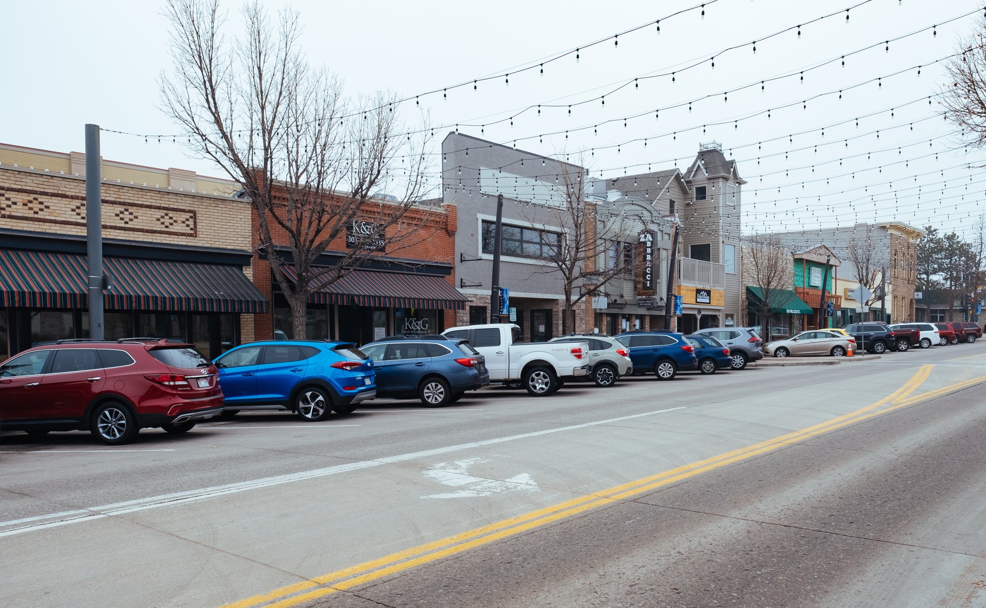 Wilcox Street in downtown Castle Rock (2018-02-09 09:37:29)